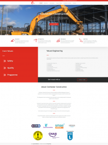 Colchester Construction Website